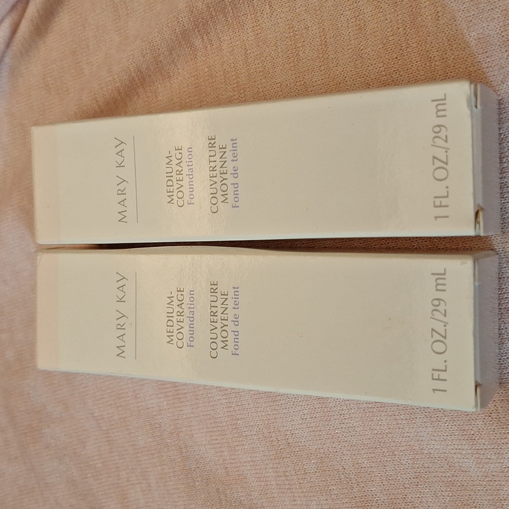 Mary Kay Medium Coverage Foundation 2 boxs